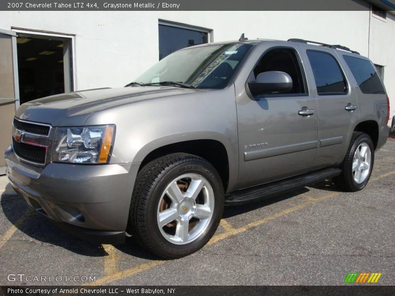 Graystone Metallic / Ebony 2007 Chevrolet Tahoe LTZ 4x4