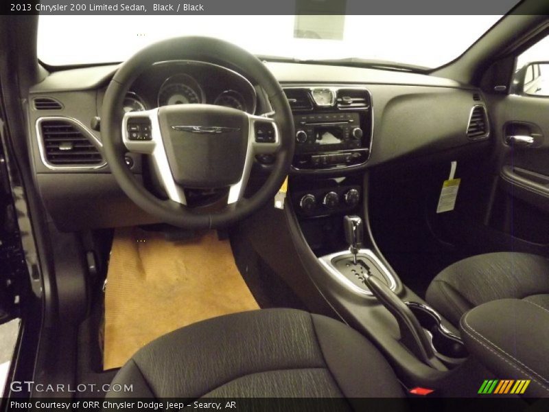 Black / Black 2013 Chrysler 200 Limited Sedan