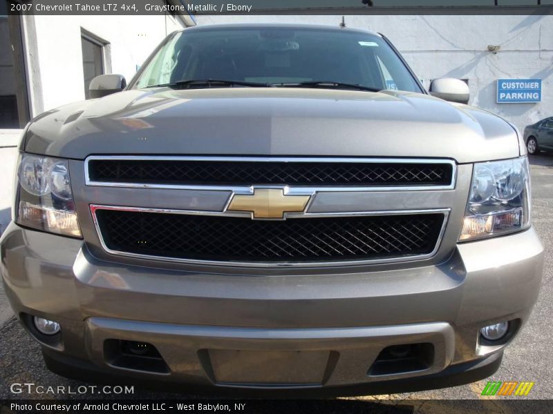 Graystone Metallic / Ebony 2007 Chevrolet Tahoe LTZ 4x4
