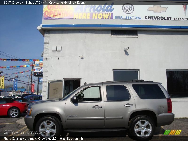 Graystone Metallic / Ebony 2007 Chevrolet Tahoe LTZ 4x4
