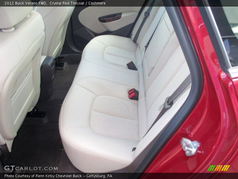 Crystal Red Tintcoat / Cashmere 2012 Buick Verano FWD