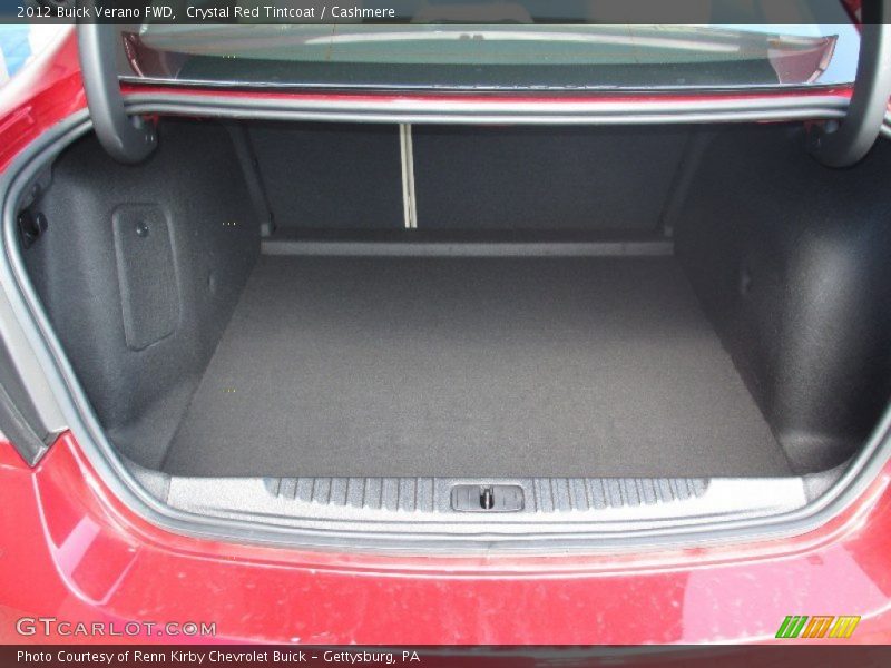Crystal Red Tintcoat / Cashmere 2012 Buick Verano FWD