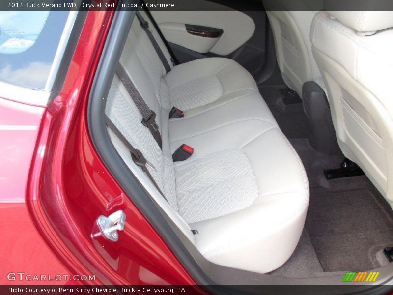 Crystal Red Tintcoat / Cashmere 2012 Buick Verano FWD
