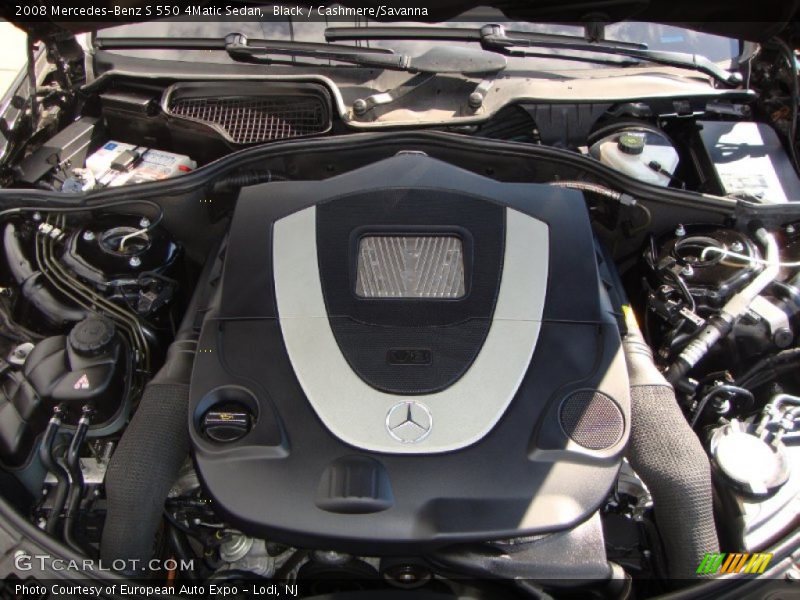  2008 S 550 4Matic Sedan Engine - 5.5 Liter DOHC 32-Valve V8