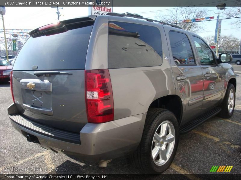 Graystone Metallic / Ebony 2007 Chevrolet Tahoe LTZ 4x4