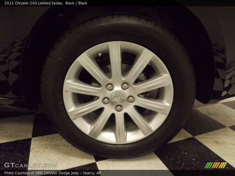 Black / Black 2013 Chrysler 200 Limited Sedan