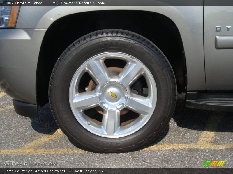Graystone Metallic / Ebony 2007 Chevrolet Tahoe LTZ 4x4