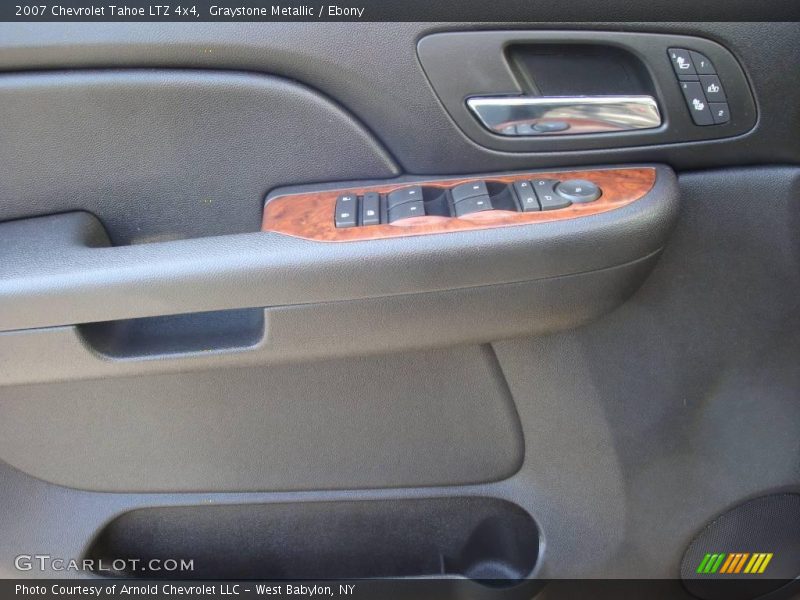 Graystone Metallic / Ebony 2007 Chevrolet Tahoe LTZ 4x4