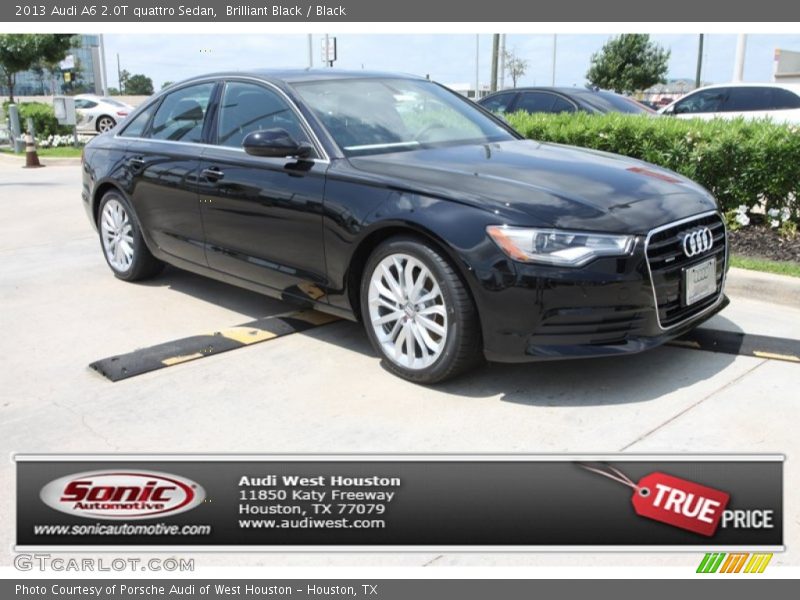 Brilliant Black / Black 2013 Audi A6 2.0T quattro Sedan