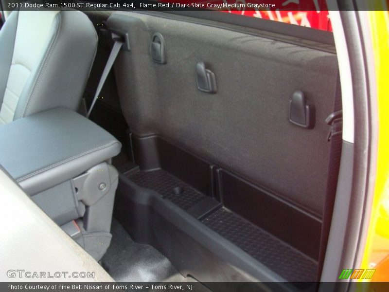 Flame Red / Dark Slate Gray/Medium Graystone 2011 Dodge Ram 1500 ST Regular Cab 4x4