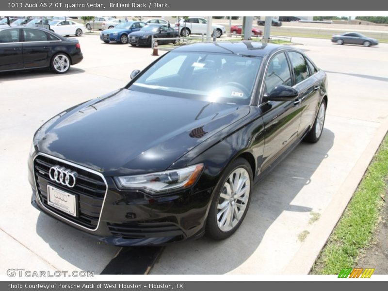 Brilliant Black / Black 2013 Audi A6 2.0T quattro Sedan