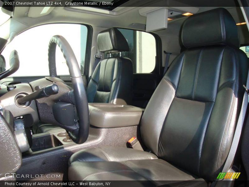 Graystone Metallic / Ebony 2007 Chevrolet Tahoe LTZ 4x4