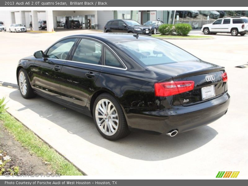 Brilliant Black / Black 2013 Audi A6 2.0T quattro Sedan
