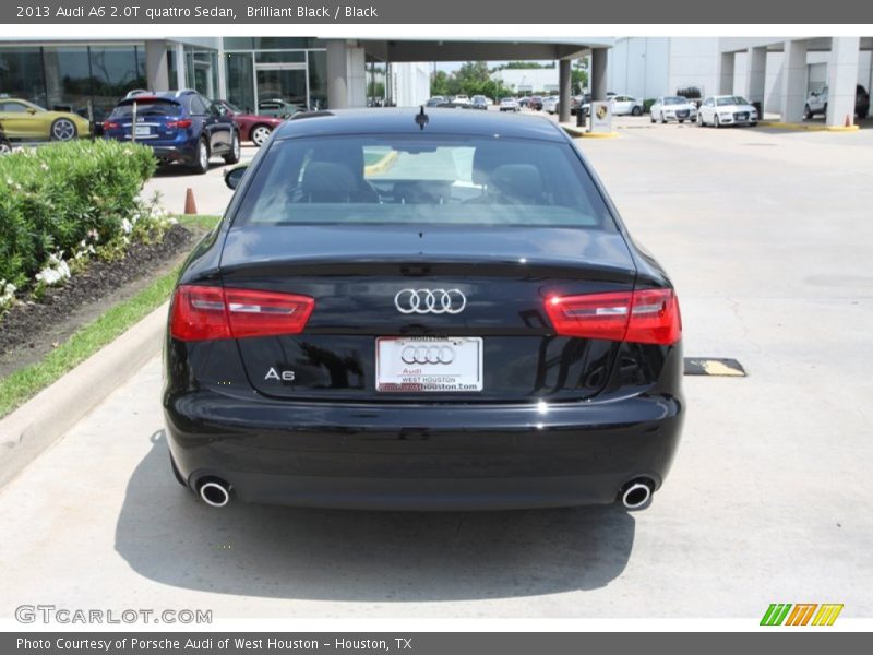 Brilliant Black / Black 2013 Audi A6 2.0T quattro Sedan