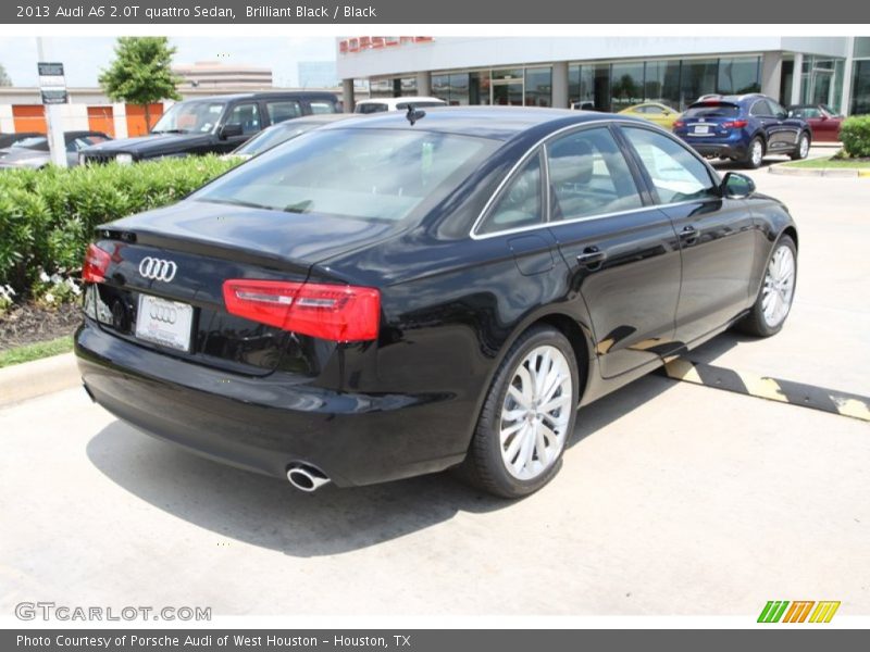 Brilliant Black / Black 2013 Audi A6 2.0T quattro Sedan