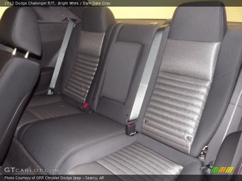 Bright White / Dark Slate Gray 2013 Dodge Challenger R/T