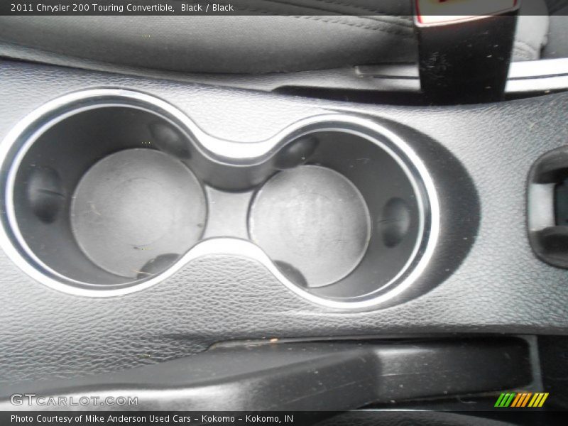 Black / Black 2011 Chrysler 200 Touring Convertible