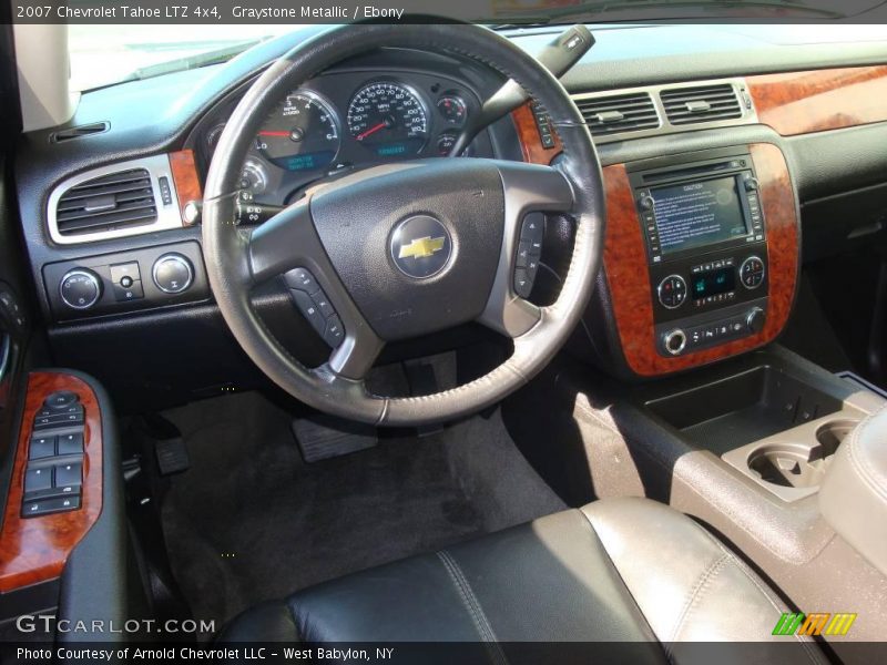 Graystone Metallic / Ebony 2007 Chevrolet Tahoe LTZ 4x4