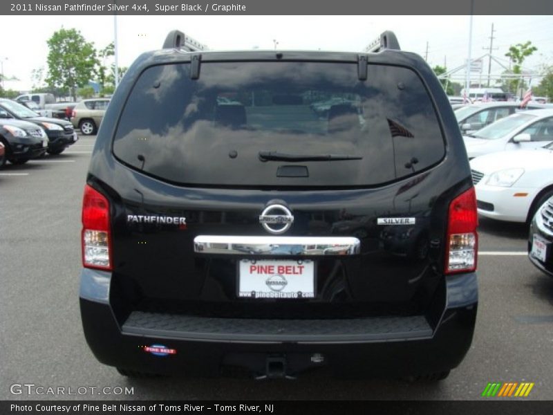 Super Black / Graphite 2011 Nissan Pathfinder Silver 4x4