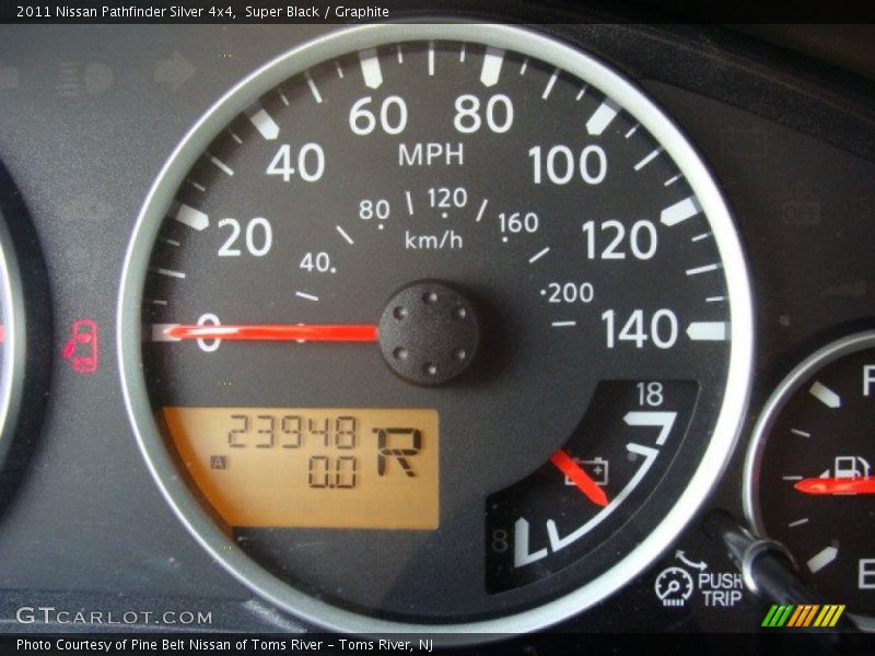 Super Black / Graphite 2011 Nissan Pathfinder Silver 4x4