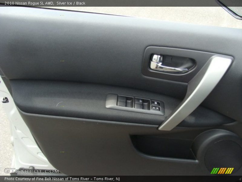 Silver Ice / Black 2010 Nissan Rogue SL AWD