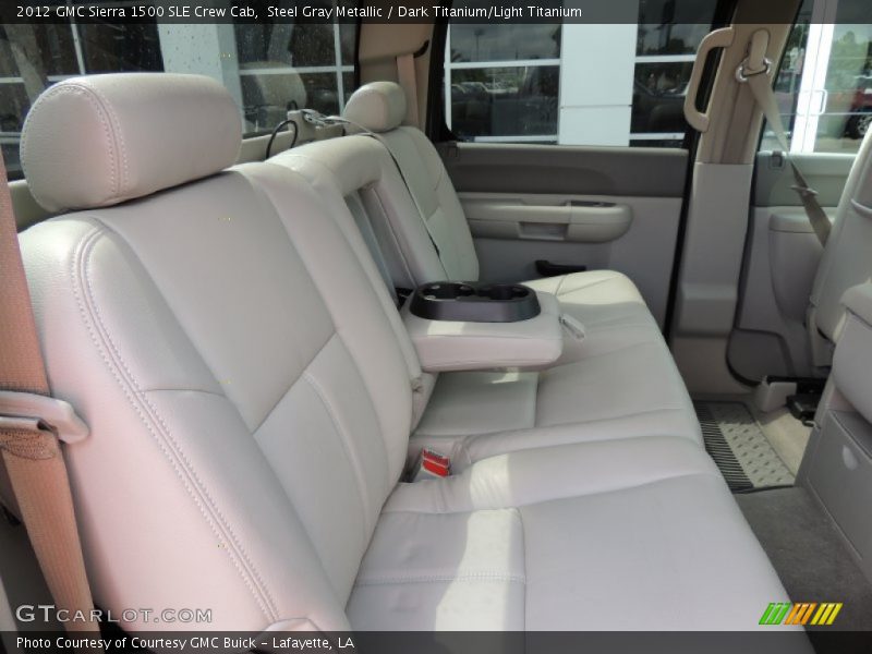 Steel Gray Metallic / Dark Titanium/Light Titanium 2012 GMC Sierra 1500 SLE Crew Cab