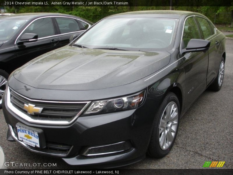 Ashen Gray Metallic / Jet Black/Dark Titanium 2014 Chevrolet Impala LS