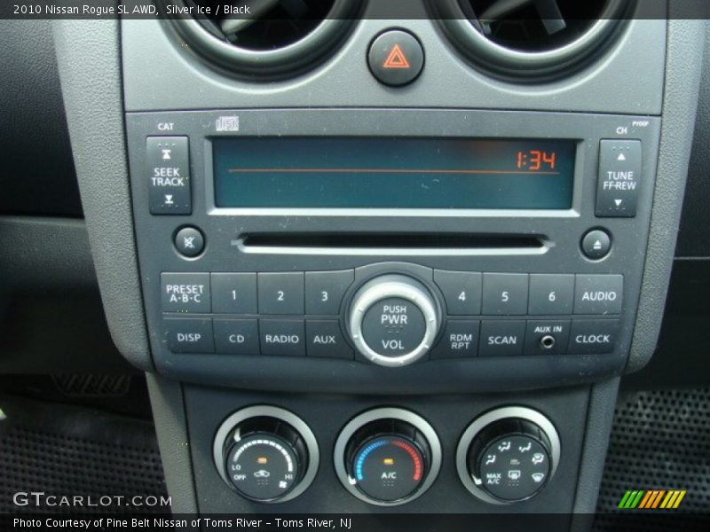 Silver Ice / Black 2010 Nissan Rogue SL AWD