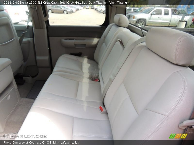 Steel Gray Metallic / Dark Titanium/Light Titanium 2012 GMC Sierra 1500 SLE Crew Cab