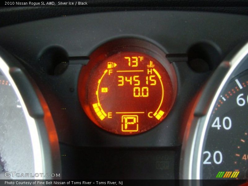 Silver Ice / Black 2010 Nissan Rogue SL AWD