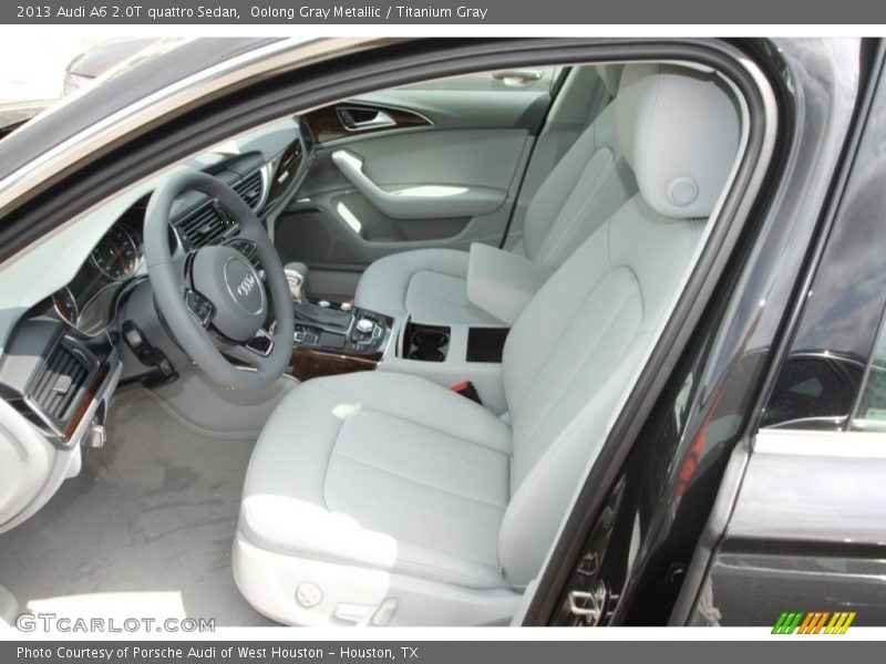 Oolong Gray Metallic / Titanium Gray 2013 Audi A6 2.0T quattro Sedan