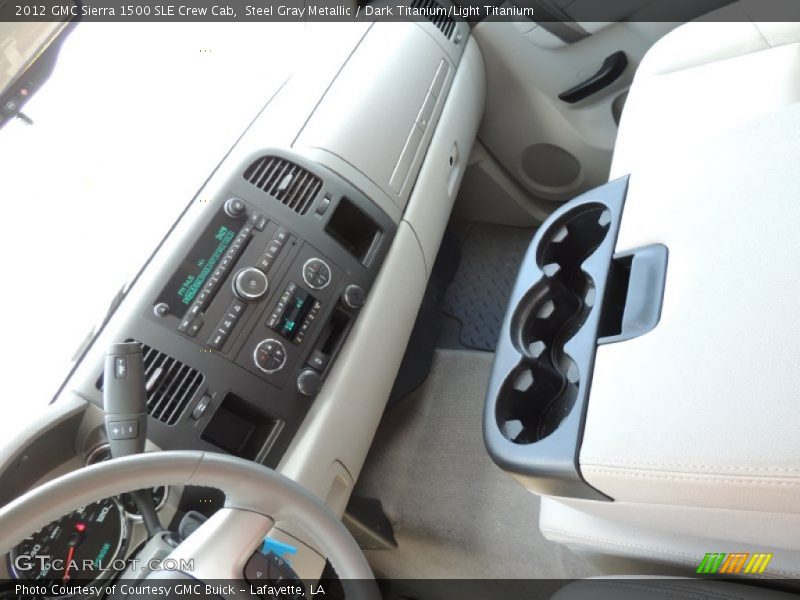 Steel Gray Metallic / Dark Titanium/Light Titanium 2012 GMC Sierra 1500 SLE Crew Cab