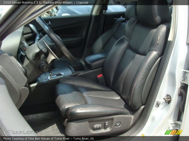 Radiant Silver Metallic / Charcoal 2009 Nissan Maxima 3.5 S