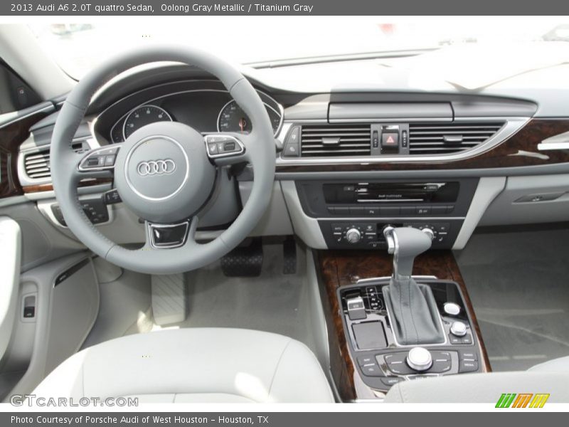 Oolong Gray Metallic / Titanium Gray 2013 Audi A6 2.0T quattro Sedan