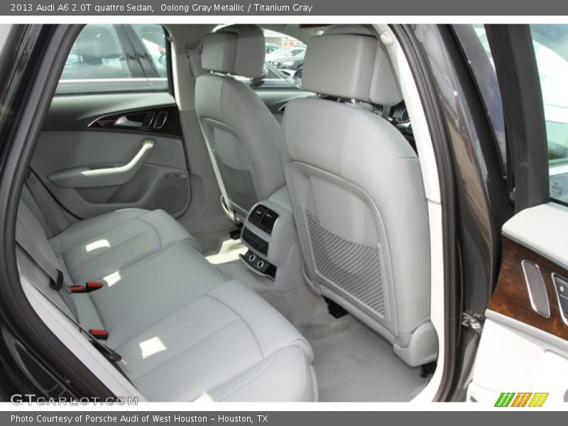 Oolong Gray Metallic / Titanium Gray 2013 Audi A6 2.0T quattro Sedan