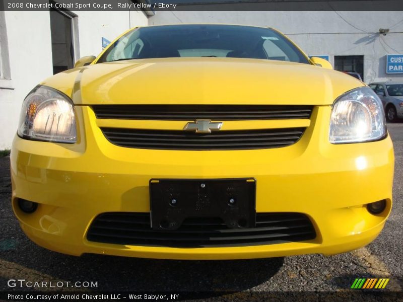 Rally Yellow / Ebony 2008 Chevrolet Cobalt Sport Coupe