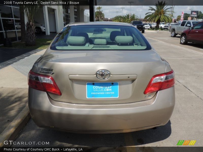 Desert Sand Mica / Bisque 2008 Toyota Camry LE