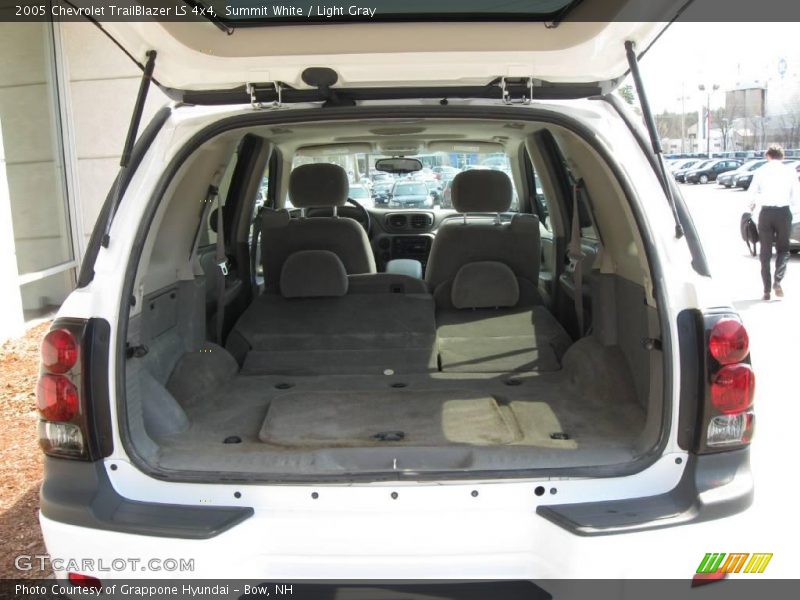 Summit White / Light Gray 2005 Chevrolet TrailBlazer LS 4x4