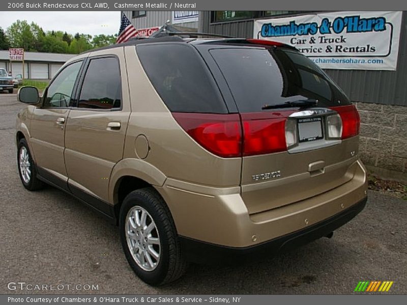 Cashmere Metallic / Neutral 2006 Buick Rendezvous CXL AWD