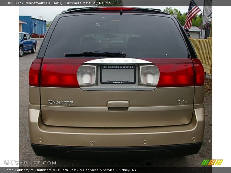Cashmere Metallic / Neutral 2006 Buick Rendezvous CXL AWD