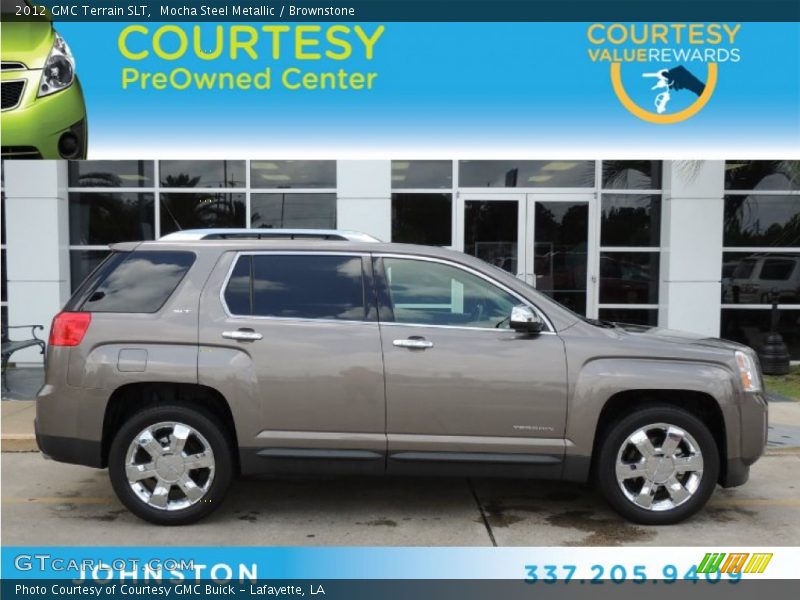 Mocha Steel Metallic / Brownstone 2012 GMC Terrain SLT