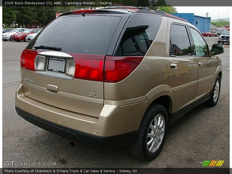 Cashmere Metallic / Neutral 2006 Buick Rendezvous CXL AWD