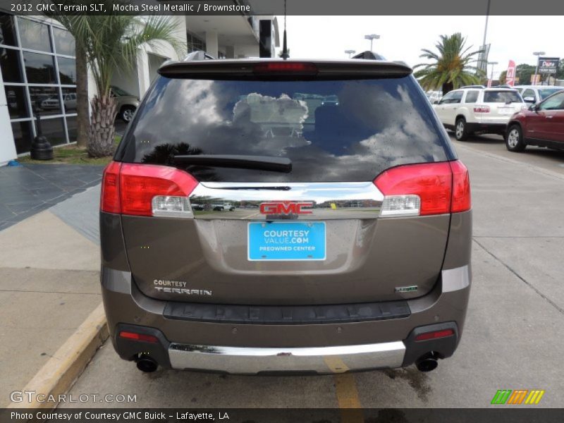 Mocha Steel Metallic / Brownstone 2012 GMC Terrain SLT
