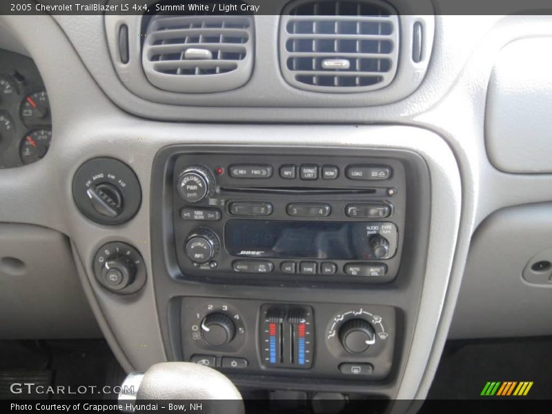 Summit White / Light Gray 2005 Chevrolet TrailBlazer LS 4x4