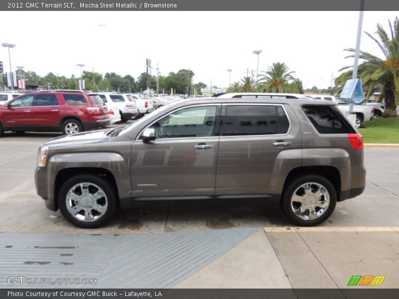 Mocha Steel Metallic / Brownstone 2012 GMC Terrain SLT