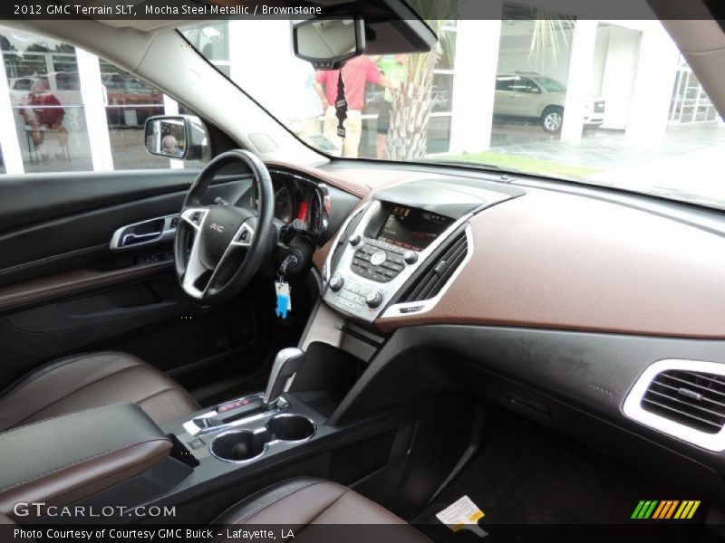 Mocha Steel Metallic / Brownstone 2012 GMC Terrain SLT