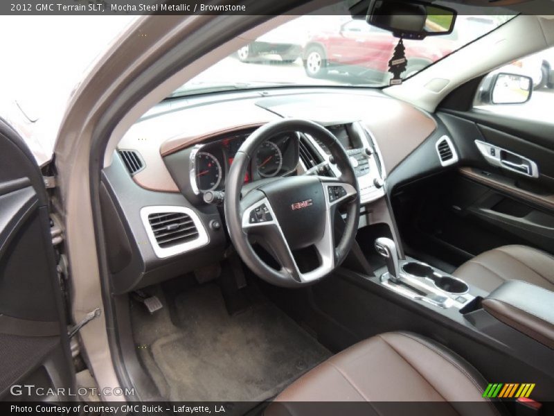 Mocha Steel Metallic / Brownstone 2012 GMC Terrain SLT