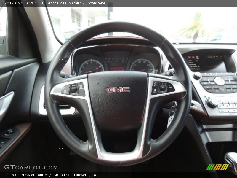 Mocha Steel Metallic / Brownstone 2012 GMC Terrain SLT