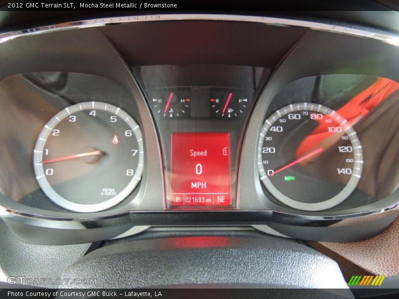 Mocha Steel Metallic / Brownstone 2012 GMC Terrain SLT