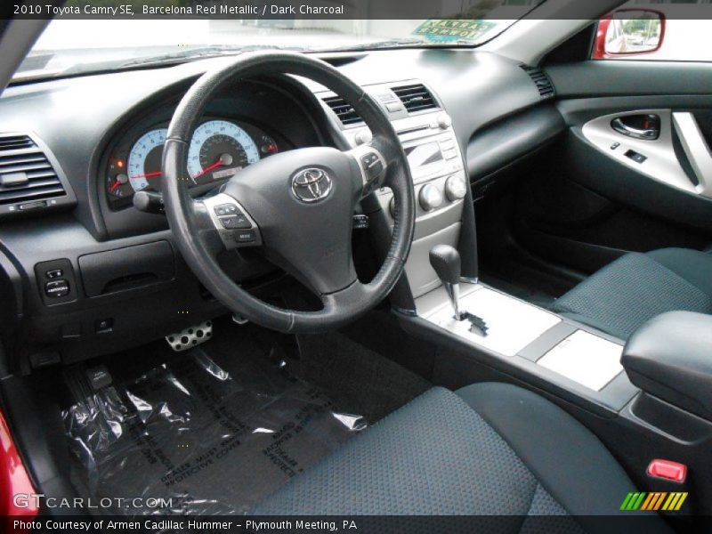 Barcelona Red Metallic / Dark Charcoal 2010 Toyota Camry SE